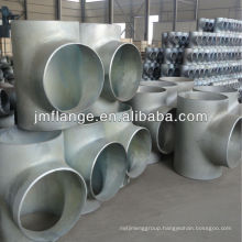 carbon steel Galvanized Pipe Fitting Tee Equal WITH BEADED zinc hot-dip